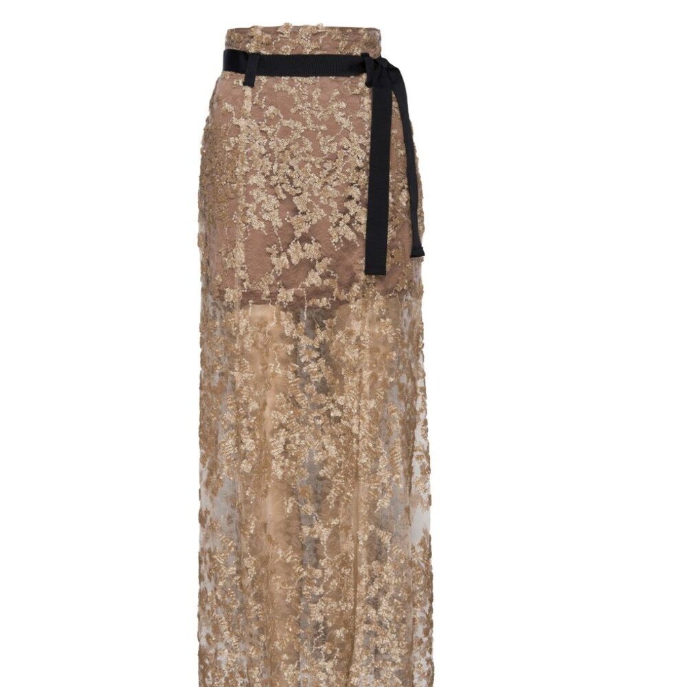 Genevive Sequin Skirt - Lahive  - Wolf & Badger - Size M / Medium